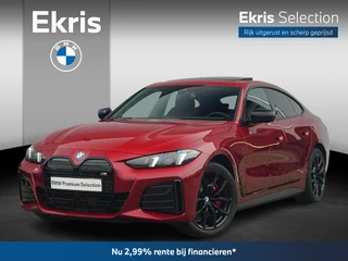 BMW i4 eDrive35 M sportpakket Pro Schuif-/kanteldak / Comfort Access / Active Cruise Control / Stuur-stoelverwarming / Ekris Selection