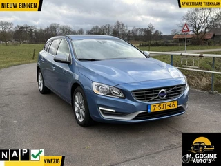 Hoofdafbeelding Volvo V60 Zeer Goed onderhouden Volvo V60 1.6 T3 Momentum Trekhaak