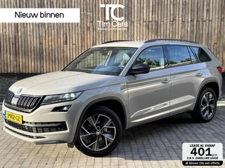 Skoda Kodiaq 1.5 TSI Sportline Automaat | Trekhaak uitklapbaar | Voorstoelen verwarmd | Cruise control adaptief | Rijstrooksensor | Grootlichtassistent | LED verlichting | Achteruitrijcamera | Parkeersensoren voor en achter
