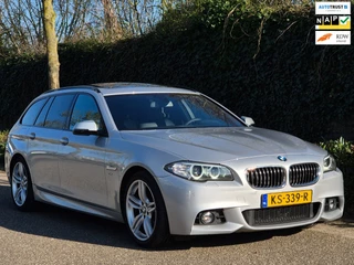 BMW 5-serie Touring F11 M Sport Panorama Elek. Stoelen Leder Navigatie Pro TOP STAAT NAP NL 520i M Sport Edition