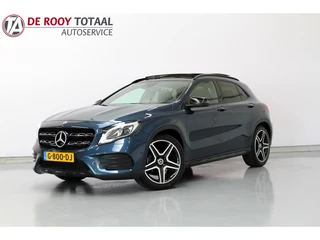 Hoofdafbeelding Mercedes-Benz GLA Mercedes-Benz GLA 180 Business Solution AMG Night Upgrade 123PK, RIJKLAAR!! AUTOMAAT | PANORAMADAK | LEER/ALCANTARA | CAMERA