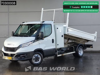 Hoofdafbeelding Iveco Daily Iveco Daily 35C14 Kipper met Kist Dubbellucht 3,5t Trekhaak Airco Cruise Euro6 Tippe Benne Kieper Airco Trekhaak Cruise control