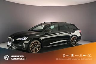 CUPRA Leon Sportstourer VZ Performance 1.4 TSI e-Hybrid 245pk DSG Automaat Panoramadak, Elektrische achterklep, Lederen bekleding, Adaptive cruise control, Navigatie, Achteruitrijcamera, LED matrix koplampen, Parkeersensoren, Stuurwiel verwarmd