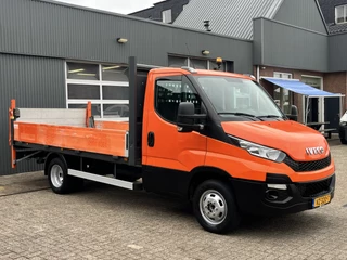 Iveco Daily 35C15 2.3 375 Trekhaak 3500kg Laadklep 500kg Navigatie Open laadbak Pick-up Euro 5 Bpm vrij Bakwagen p-up  1e eigenaar Dealer onderhouden