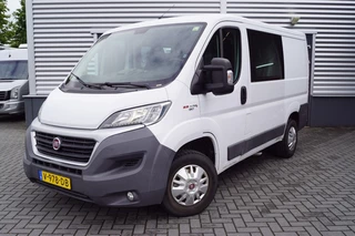 Fiat Ducato 2.3 MultiJet L1H1 130pk Dubbele cabine 7 pers./ Navi /Optische schades