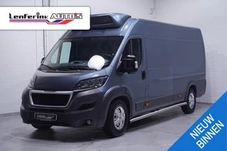 Peugeot Boxer 2.0 BlueHDI 165 pk L4H2 Koel-Vries Auto Dag/Nacht Navi, Camera, Trekhaak, Airco, Sidebars, 3-Zits