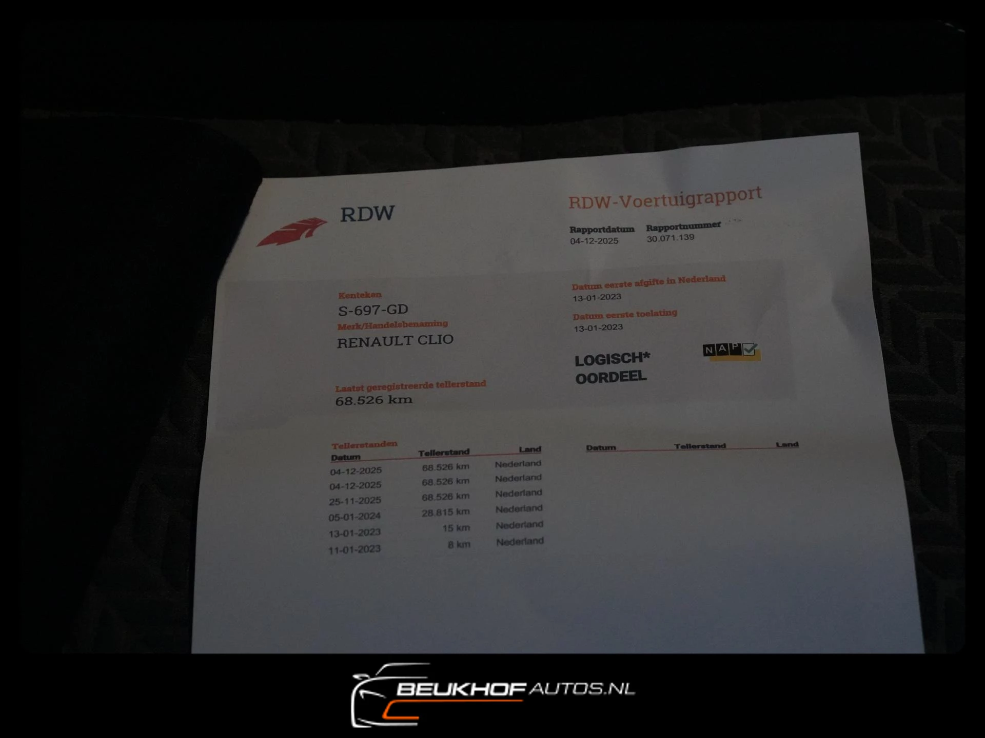 Hoofdafbeelding Renault Clio