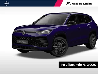 Volkswagen Tayron R-Line-Edition 1.5 eHybrid 272 pk 6 versn. DSG · Assistance pakket plus · Black edition pakket · Design pakket · Interieur style pakket · Multimedia pakket plus · Trekhaak incl. aanhangermanoeuvreerhulp (trailer assist)