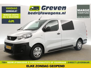 Peugeot Expert 231L 2.0 BlueHDI L3H1 Marge Dubbele Cabine 5 Persoons Airco Cruise PDC Elektrpakket Trekhaak