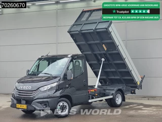 Iveco Daily 35C21 3.0L 210PK Automaat Kipper 2025 model ACC Airco CarPlay Tipper Benne Kieper Airco