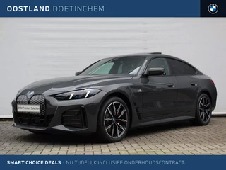 BMW i4 eDrive40 Gran Coupé M Sport / Schuif-kanteldak / Achteruitrijcamera / Adaptieve LED / Active Cruise Control / Comfort Access / Stuurverwarming