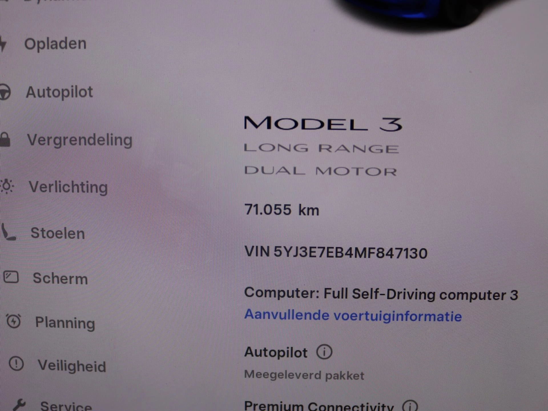 Hoofdafbeelding Tesla Model 3