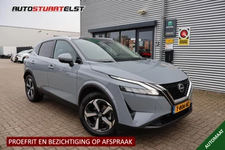 Nissan Qashqai 1.3 MHEV Xtronic N-Connecta 1e Eigenaar | Volledig Onderh | BTW | NL-Auto | Pano | Trekhaak | 360Cam | Navi | Carplay | AD Cruise | Keyless | Bots | DAB | Full Led | PDC