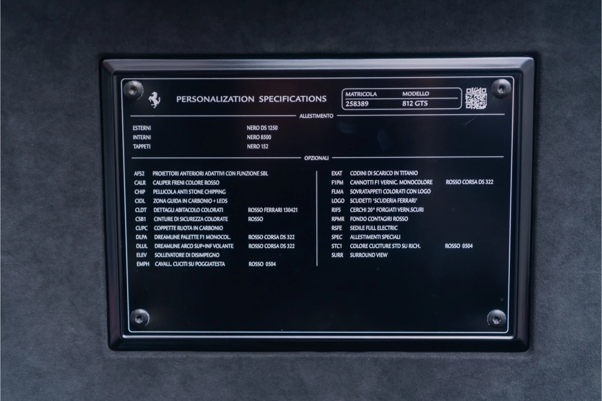 Hoofdafbeelding Ferrari 812 GTS