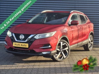 Nissan QASHQAI 1.3 DIG-T Tekna Automaat | Adaptive Cruise | BOSE Sound | Navigatie | Apple Carplay | 360 Camera | Half Lederen Bekleding | L.M. 19" | Stoelverwarming | DAB |