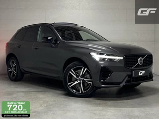 Volvo XC60 2.0 T6 Recharge AWD R-Design Pano Luchtvering H/K 360° Trekh. NAP