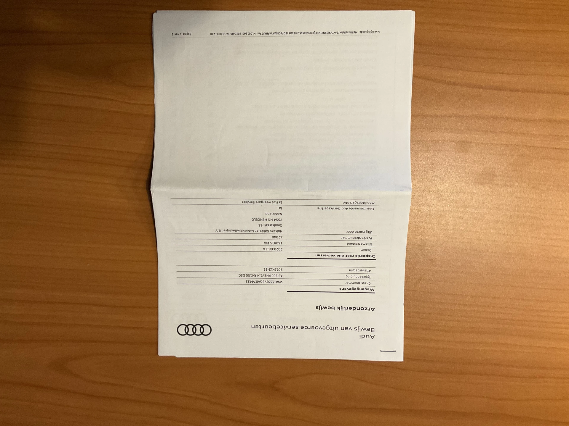 Hoofdafbeelding Audi A3