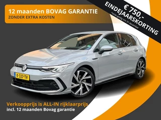 Volkswagen Golf 1.5 eTSI 150PK R-LINE AUTOMAAT/CARPLAY/LED/18/MOONSTONEGREY/NL-AUTO