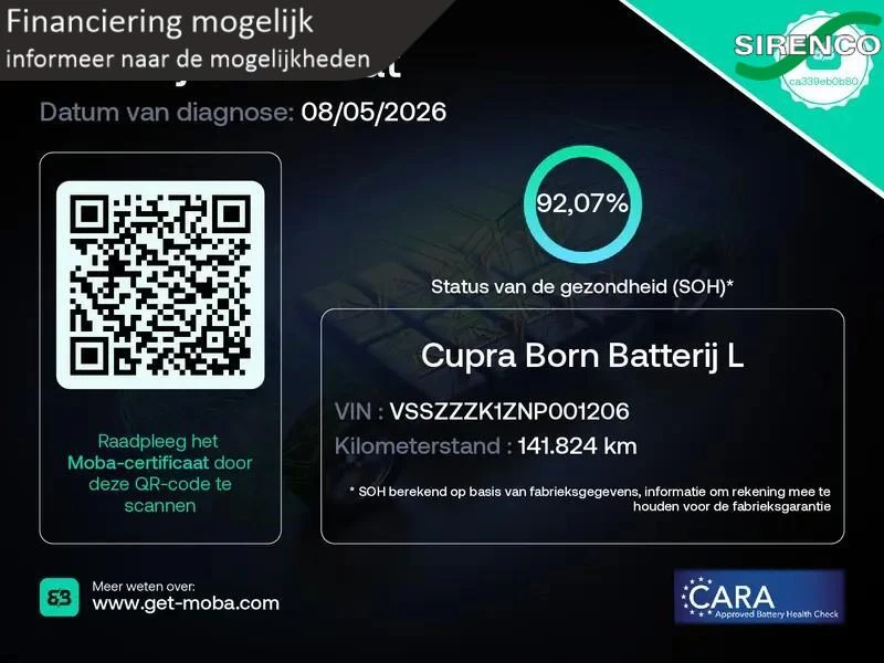 Hoofdafbeelding CUPRA Born