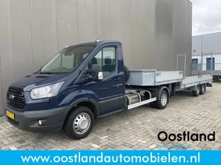 Ford Transit 350 2.0 TDCI 170 PK BE Trekker met Kuiper semi dieplader 2021 met 3.570 KG Laadvermogen / Euro 6 / Airco / Cruise Control / 32.551 KM !!