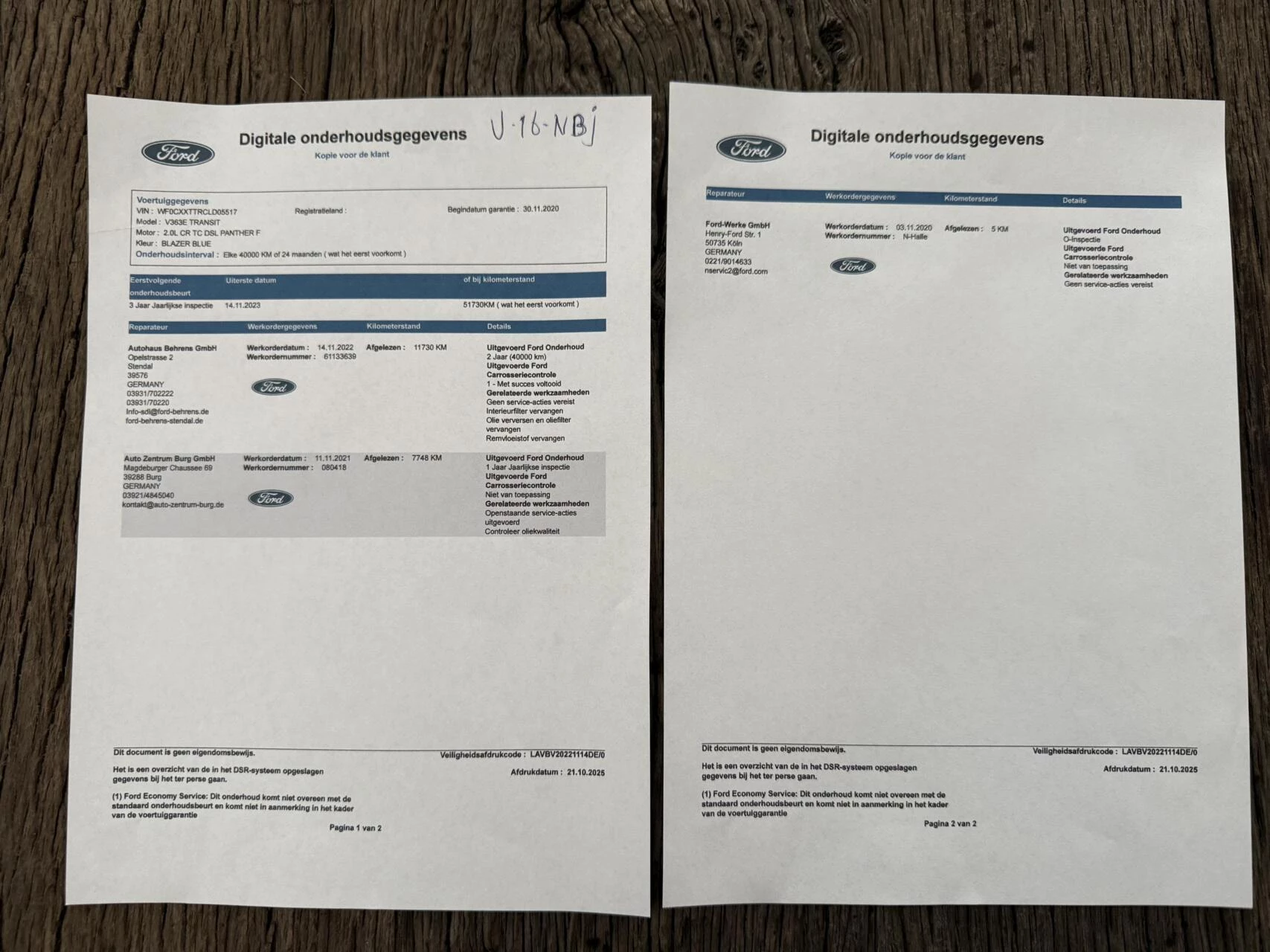 Hoofdafbeelding Ford Transit