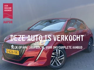 Peugeot 208 Model 2020 1.2 101 PK Blue Lease Allure HALF LEDER | CAMERA | VIRTUAL COCKPIT | CLIMA | NAVI | CRUISE | BLUETOOTH | PDC V+A | LMV 16 INCH | PRIV. GLAS | ISOFIX | MULTIFUNCT. STUUR