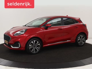 Ford Puma 1.0 EcoBoost Hybrid ST Line Vignale | Leder |  Trekhaak | Massage | Stoel & stuurverwarming | Carplay | Navigatie | Keyless | Full LED