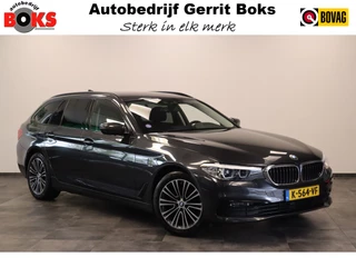 BMW 5 Serie Touring 520i High Executive Navigatie CruiseControl 18LMV Stoel / Stuur verwarming el trekhaak