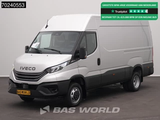 Iveco Daily 35C21 BPM VRIJ! 3.0L Automaat 210PK L2H2 2025-model Dubbellucht 3,5t Trekgewicht LED ACC Navi Airco Camera Euro6 L2 12m3 Airco