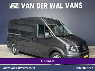Volkswagen Crafter 2.0 TDI 141pk Automaat L3H3 L2H2 Euro6 Airco | Massagestoel | Camera | Navigatie | 3000kg Trekhaak | Cruisecontrol Chauffeursstoel, Parkeersensoren, Stoelverwarming, Bijrijdersbank