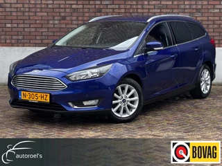 Ford Focus Wagon 1.0 Titanium / 125 PK / Trekhaak / Navigatie / Climate Control / Stoel + Stuurverwarming / Park Pilot