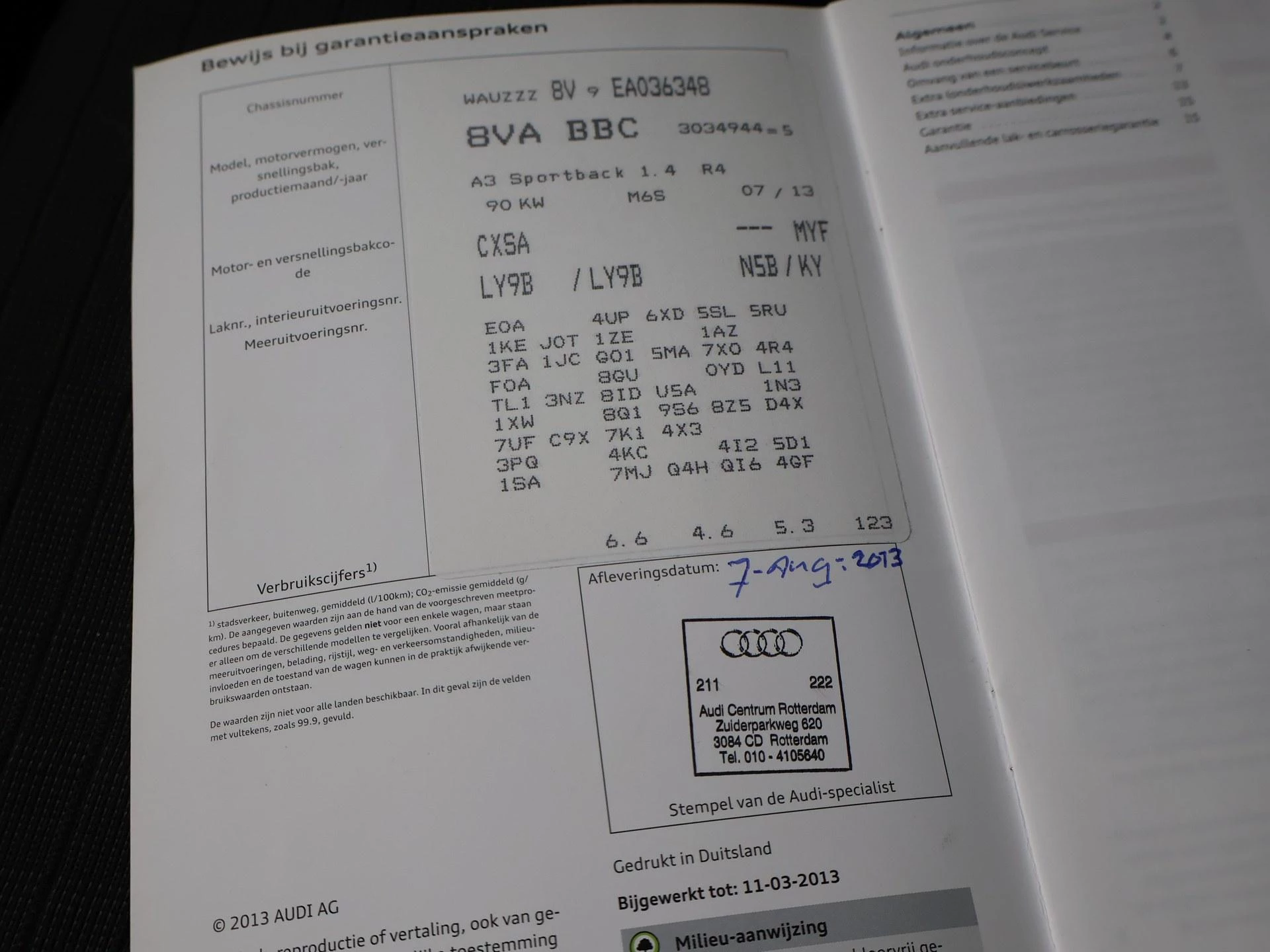 Hoofdafbeelding Audi A3