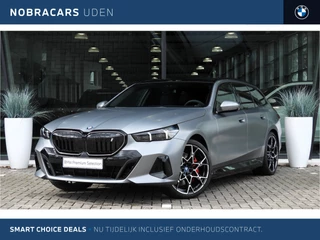 BMW i5 Touring eDrive40 M Sport / Panoramadak / Trekhaak / Adaptief onderstel professional / Bowers & Wilkins / Parking Assistant Plus / Adaptieve LED