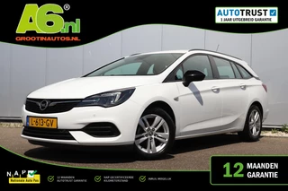 Opel Astra Sports Tourer 1.2 Edition 110PK Trekhaak Navigatie Carplay Airco Cruise Control Parkeersensor 16 inch LMV