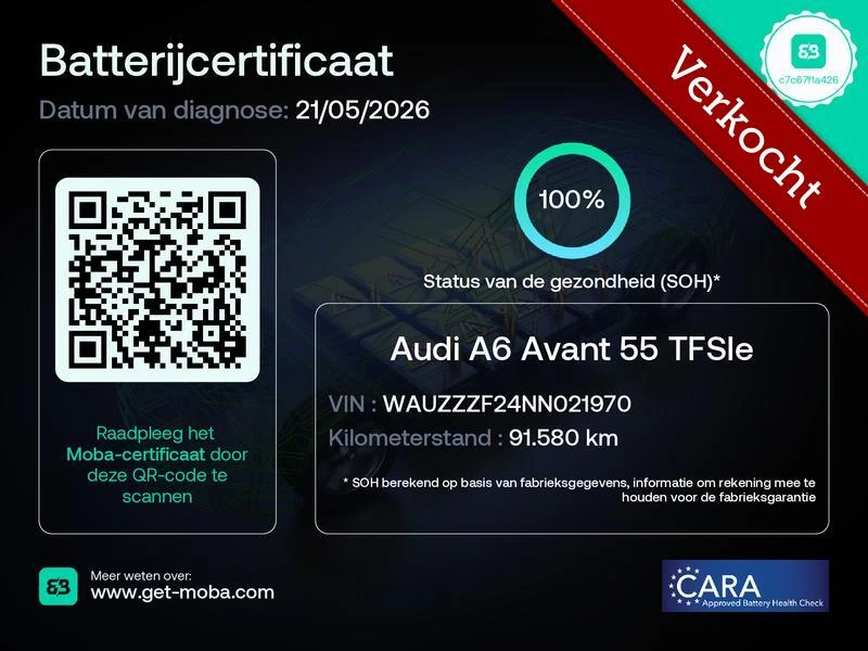Hoofdafbeelding Audi A6