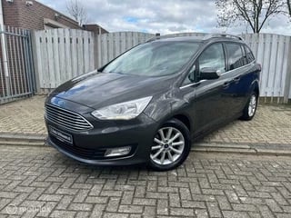 Hoofdafbeelding Ford Grand C-Max Ford Grand C-Max 1.0 Titanium,clima,key-less,6-24 mnd garantie mogelijk