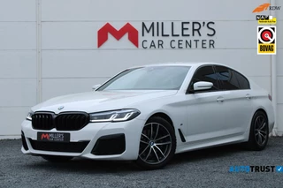 BMW 5-serie 520i M-SPORT LASER MEMORY LEDER CAMERA SFEERVERLICHTING