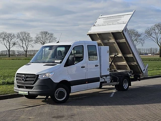 Mercedes-Benz Sprinter 514 2.2 CDI dubbele cabine, kipper, kist, airco, trekhaak, 44 dkm.