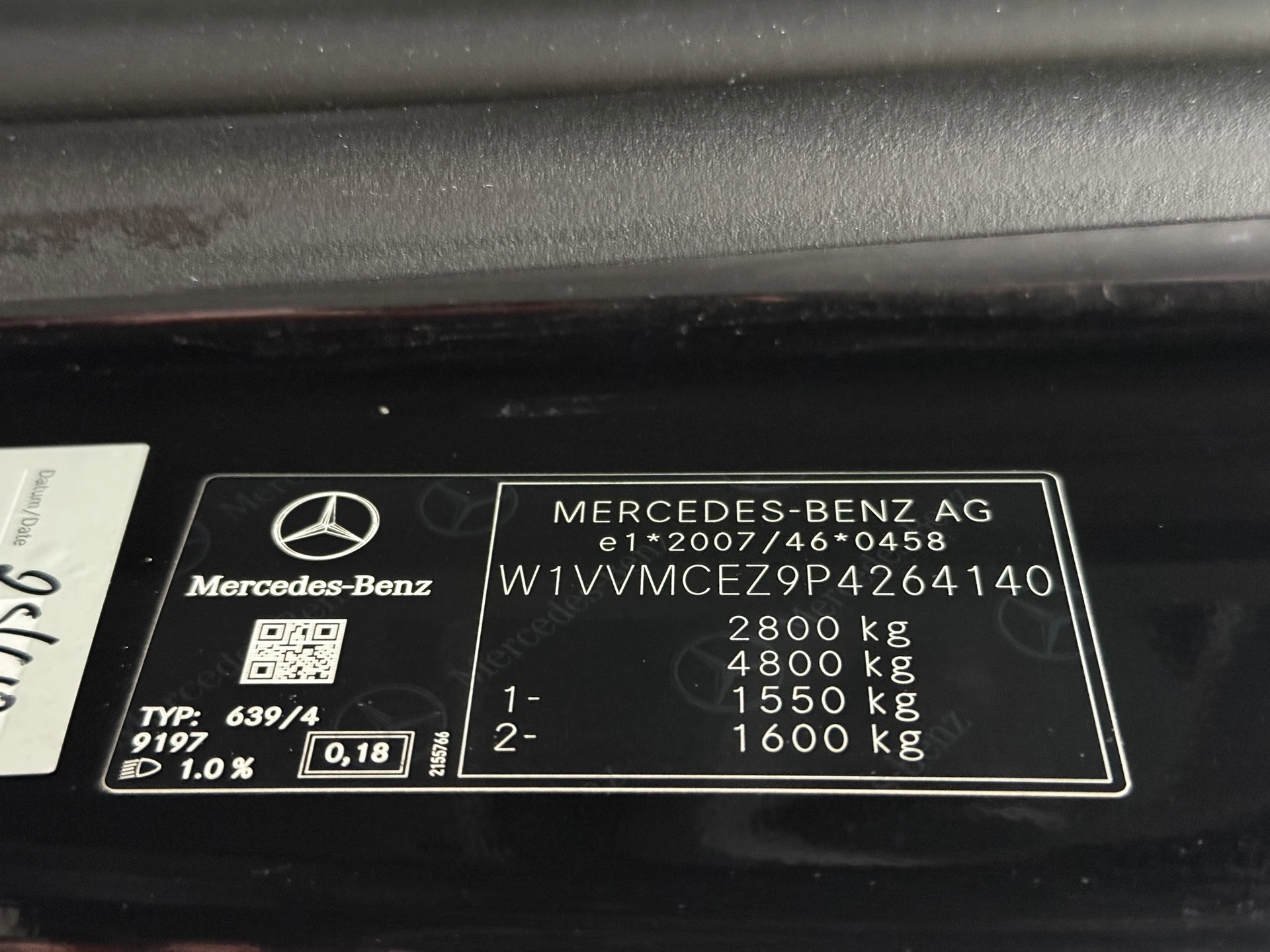 Hoofdafbeelding Mercedes-Benz Vito