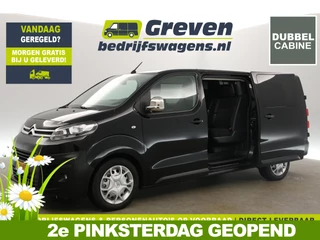 Citroën Jumpy 2.0 HDI L3H1 150PK Dubbele Cabine | 5 Persoons | 2xSchuifdeur Airco Carplay 360Camera Cruise Airco Navi PDC Trekhaak