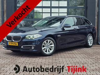 BMW 5 Serie Touring 520i Luxury Edition | Automaat | Trekhaak | Elek. stoelen | Navi | Stoelverwarming | PDC | Leder |