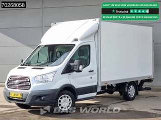 Ford Transit Laadklep Bakwagen Zijdeur Euro6 Airco Cruise Meubelbak Koffer Airco Cruise control