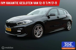 BMW 1-serie 118i M Sport Pakket High Executive, Sportstoelen, Carplay, Pdc voor + achter, Full led verlichting, Stoelverwarming, Cruise, Clima.