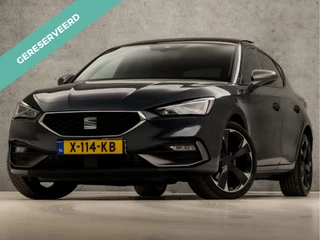 SEAT Leon 1.4 TSI FR Sport eHybrid PHEV 204Pk Automaat (SCHUIFDAK, APPLE CARPLAY, MEMORY SEATS, LEDER/ALCANTARA, STUUR/STOELVERWARMING, CAMERA, SPORTSTOELEN, ADAPTIVE CRUISE, GETINT GLAS, NIEUWSTAAT)