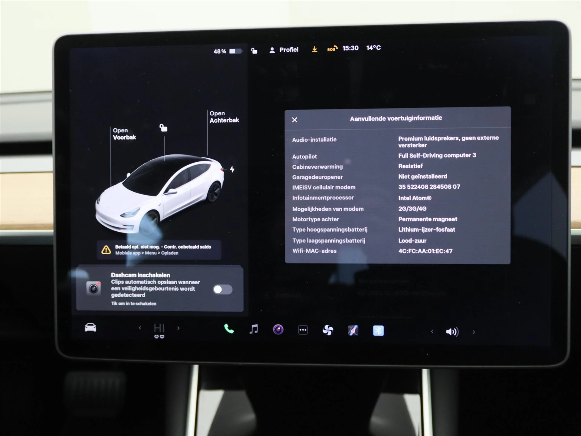 Hoofdafbeelding Tesla Model 3