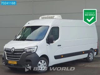 Renault Master 135PK L3H2 Koelwagen Thermo King V-200 MAX 230V stekker Camera Airco Cruise Koeler Koel Kühlwagen 9m3 Airco Cruise control