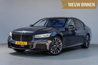 BMW 7-serie 745e High Executive M-sport |Pano|Laser|Luchtvering|H&K|Achterwiel-besturing|Massage|CarbonSchwarz|Memory|ACC|HuD|Dealer-onderhouden