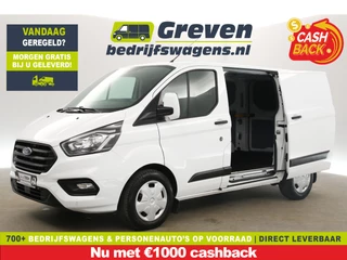 Ford Transit Custom 300 2.0 TDCI L1H1 | Automaat | Airco | Cruise | 2xSchuifdeur | 3 Persoons | PDC | LED
