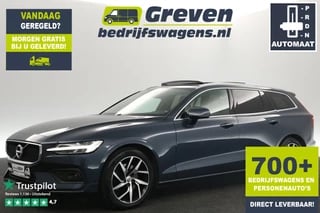 Volvo V60 2.0 T4 R-Design 191PK Automaat Pano Harman-Kardon Camera Sfeerverl. Clima Cruise Carplay LED Virtual Navi PDC Head-up 18"LMV Leder