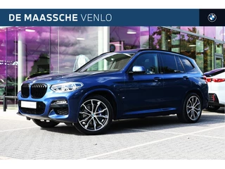 Hoofdafbeelding BMW X3 BMW X3 xDrive30e High Executive M Sport Automaat / Panoramadak / Trekhaak / Sportstoelen / Achteruitrijcamera / Adaptieve LED / Stoelverwarming / BMW Live Cockpit Professional